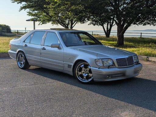 メルセデスベンツ W140 S500ロング 左H ロリンザー仕様 (ざき