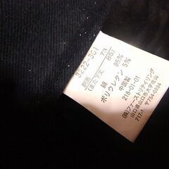  ◆ユニクロ UNIQLO コットンパンツ メンズ 中古品 ブラックの画像