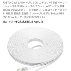 LANケーブル30mの画像