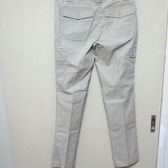 ◆ユニクロ UNIQLO コットンパンツ メンズ 中古品 ブラックの画像