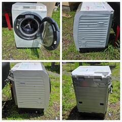 2016年製パナソニック 10kg ドラム洗濯乾燥機 動作確認済 NA-VX860SRの画像
