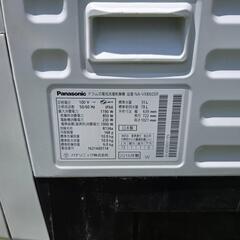 2016年製パナソニック 10kg ドラム洗濯乾燥機 動作確認済 NA-VX860SRの画像