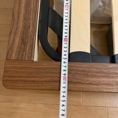 【セミダブル美品】無印ベッドフレームの画像