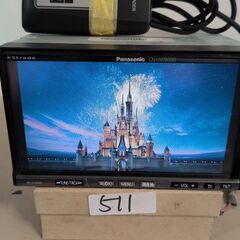 511 動作良好パナソニック CN-HW800D DVDビデオ・地デジTV