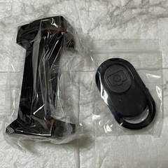 三脚 超軽量 5段階伸縮 スマホ三脚 スマホスタンド リモコン付き 134cmの画像