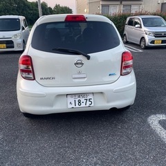 ✅値下げしました✅ニッサンマーチコミコミ18万円年式24年6月距離74900km車検8年8月の画像