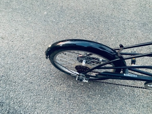 No 3 20インチ 自転車 6段ギア付き