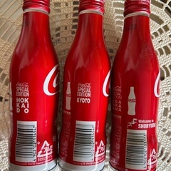 Coca-Cola ご当地缶セット（北海道・京都・高山）の画像