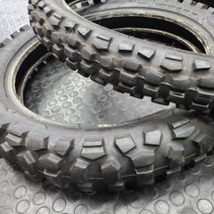 バイク中古タイヤ■D603■F 2.75-21・R 120/80-18