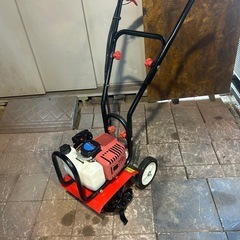 使用頻度の少ない実働中古品/整備済農機具【ナカトミ　ミニ耕運機/...