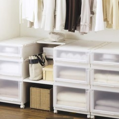 ニトリ  【奥行74cm】押入れ用フィッツユニットケース (幅3...