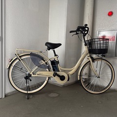 【 開梱 設置?無料 】 超美品！電動アシスト自転車朝日サイクルベース独自仕様の商品 自転車本体