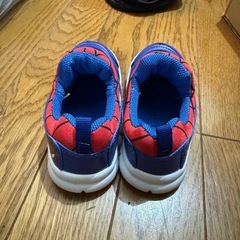 スパイダーマン靴の画像