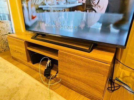 「【美品】Hisense 43型 4Kテレビ＋テレビ台セット まとめてお得！【43E6800】 @志茂@赤羽@王子