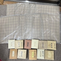 【将棋マット•将棋駒セット】　11セットの画像