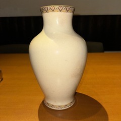 西峰　　花瓶　九谷焼の画像