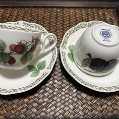 値下げしましたノリタケコーヒーカップ2客の画像