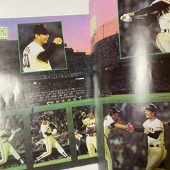 月刊ジャイアンツ　昭和57年9月号　プライベート 原辰徳　篠塚利夫 に雨　レアの画像