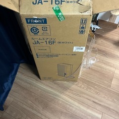 窓エアコンウィンドウエアコン箱付きの画像