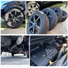 三菱 デリカD5 : Gパワーパッケージ (4WD)　冬用タイヤホイール付き　早い者勝ち！の画像