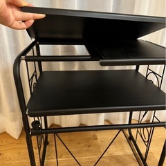 サイズ可変、伸縮レンジ台の画像