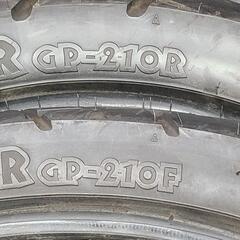 バイク中古タイヤ■GP-210■F2.75-21・R4.10-18の画像