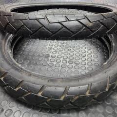 バイク中古タイヤ■GP-210■F2.75-21・R4.10-18