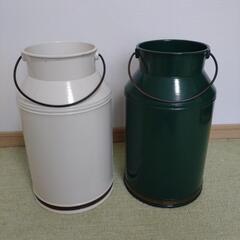 【レトロ風】ミルク缶