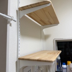 棚とレール一式の画像