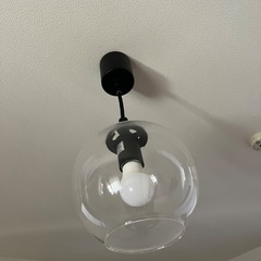 ニトリ　ペンダントライト　VERRE 1T(クリア) 8371075の画像