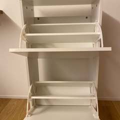 IKEAシューズボックス2段の画像