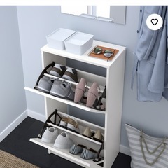 IKEAシューズボックス2段の画像