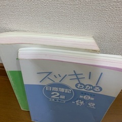 日商簿記　2級　参考書の画像