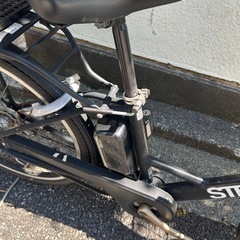 電動アシスト自転車(ブリヂストンSTEPCRUZ) 26インチバッテリー9.6Ahの画像