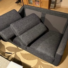 美品】ニトリ製2人掛けソファNポケットA4R (ゆう) 北見のソファ