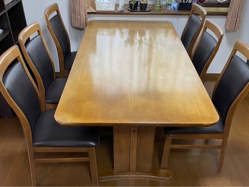 6人掛けダイニングテーブル