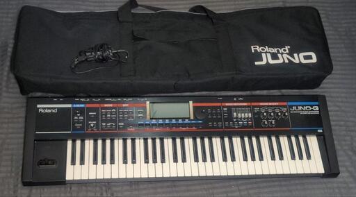 Roland JUNO-G 拡張音源SRX-11搭載 シンセサイザー専用ケース付 Roland JUNO-G 拡張音源SRX-11搭載 シンセサイザー 専用ケース付