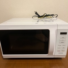 電子レンジ アイリスオーヤマ 2023年製の画像