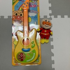 アンパンマン　ギター　ぬいぐるみ