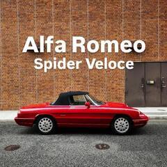 車検2年付 1991アルファロメオ スパイダーヴェローチェ AT...
