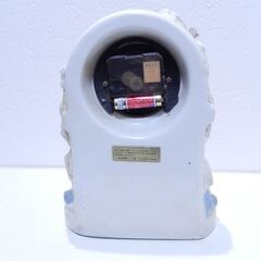 宮本産業 陶器製 置時計 置き時計 約24.5ｃｍの画像