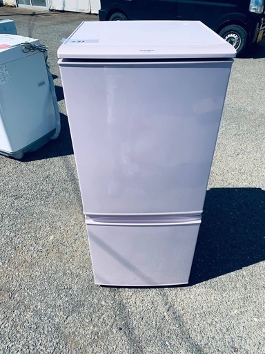 SHARP 中古 LB-SJ14E5KW 冷蔵庫 137L シャープ SJ-14E5-KW