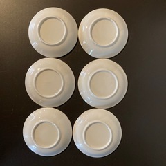 【磁器製】 小皿 6枚セット 『嵐山』 『清水寺』 『大原』 『大文字』 の画像
