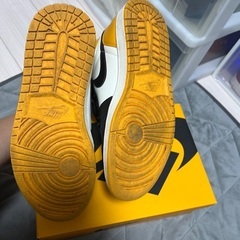 ほぼ未使用！NIKE Air Jordan 1 エアジョーダン1 タクシー　taxiの画像