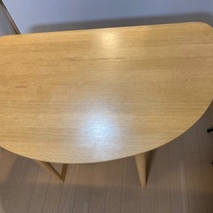 テーブル 半円の中古が安い！激安で譲ります・無料であげます