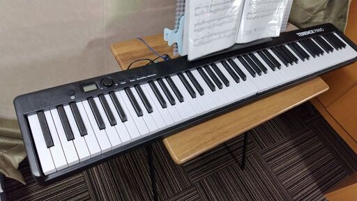 TERENCE 電子ピアノ 88鍵盤 折り畳み式 ピアノ X88C イヤホン付き