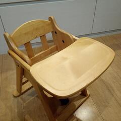 幼児用折りたたみローチェアー（テーブル付き）の画像