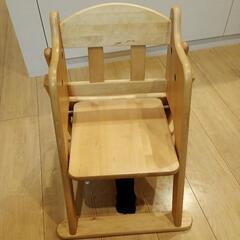 幼児用折りたたみローチェアー（テーブル付き）の画像