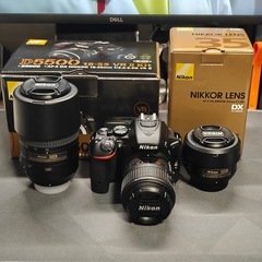 Nikon D5500 望遠・単焦点レンズセットの画像