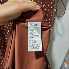 新品に近い_SNIDELワンピースの画像